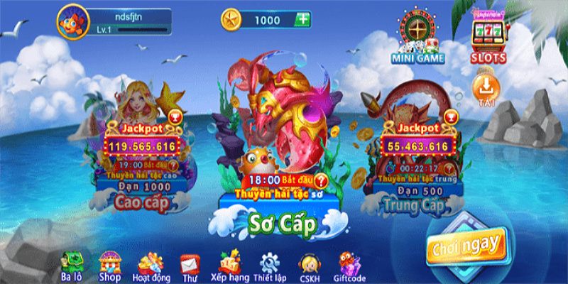 Các phòng chơi hấp dẫn trong tựa game