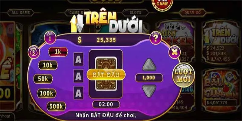 Một vài nét khái quát về game trên dưới nhatvip