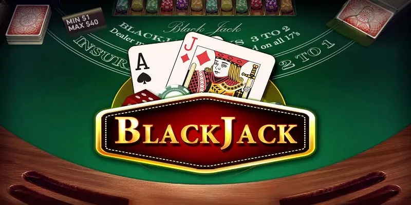 Đồ họa thiết kế bắt mắt của game bài Blackjack nhatvip