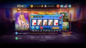 Ưu điểm nổi bật của mini poker tại link tai Nhatvip