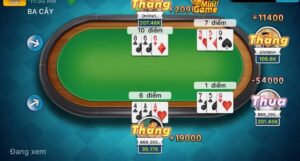 Chia sẻ luật chơi game bài ba cây