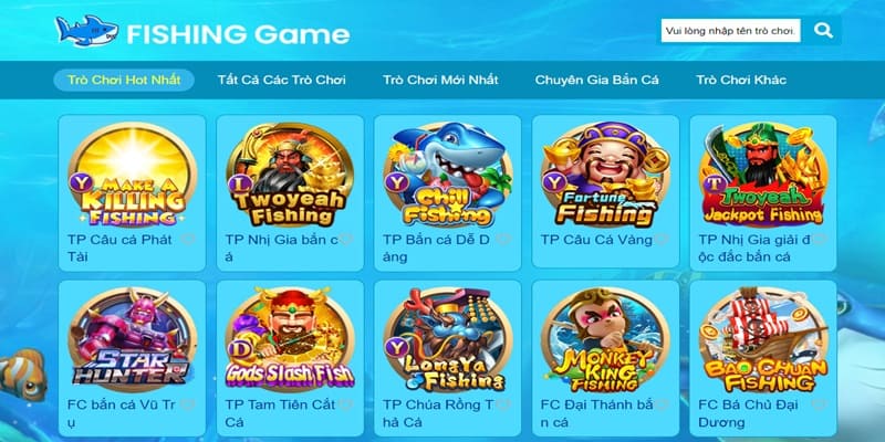 Sân chơi bắn cá JDB có hệ thống game đẳng cấp