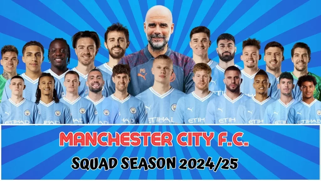 Nhatvip: Đội hình Man City Mùa Giải 2024-2025